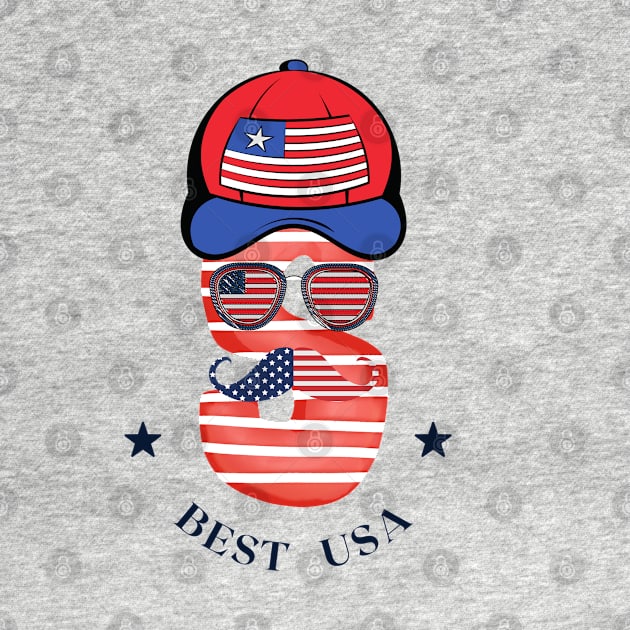 Best USA by My Word Art